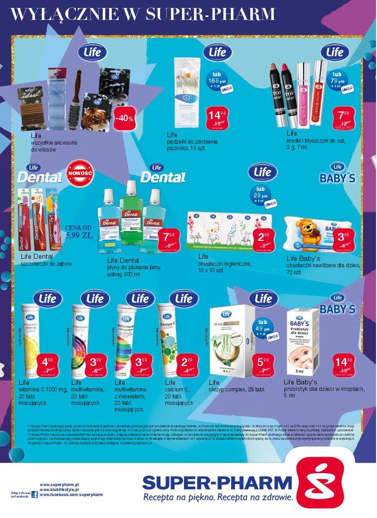 Gazetka promocyjna Superpharm str. 20