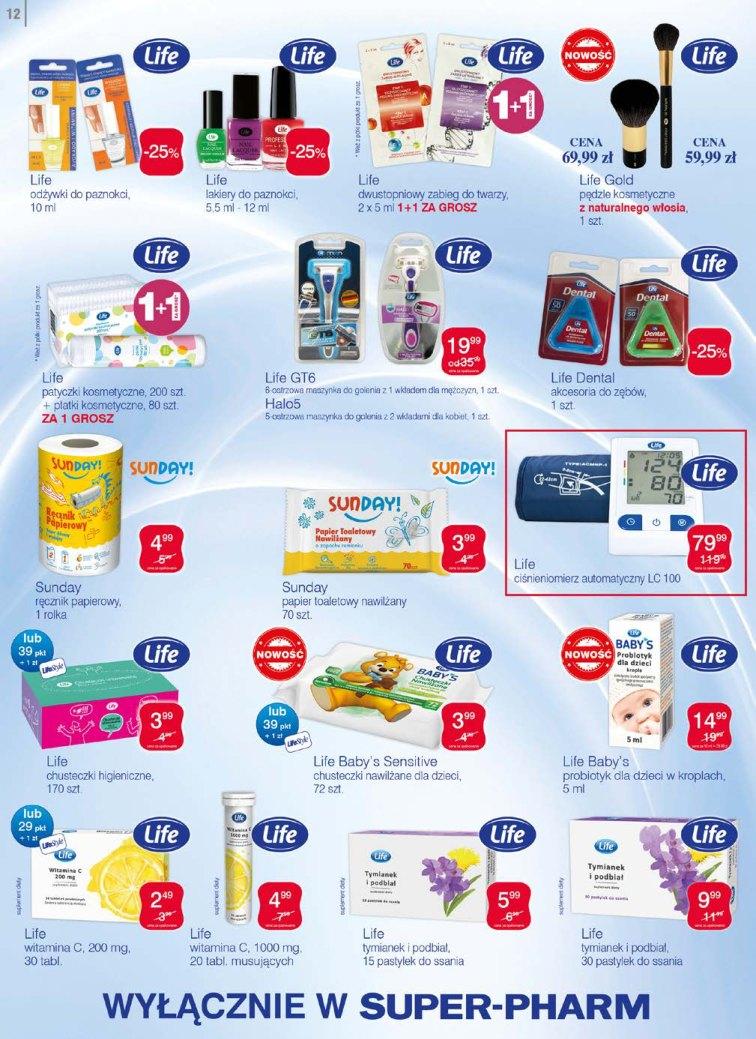 Gazetka promocyjna Superpharm str. 12