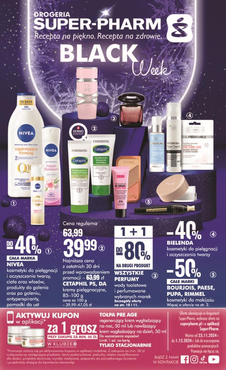 Gazetka promocyjna Superpharm str. 1