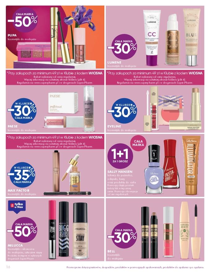Gazetka promocyjna Superpharm str. 16