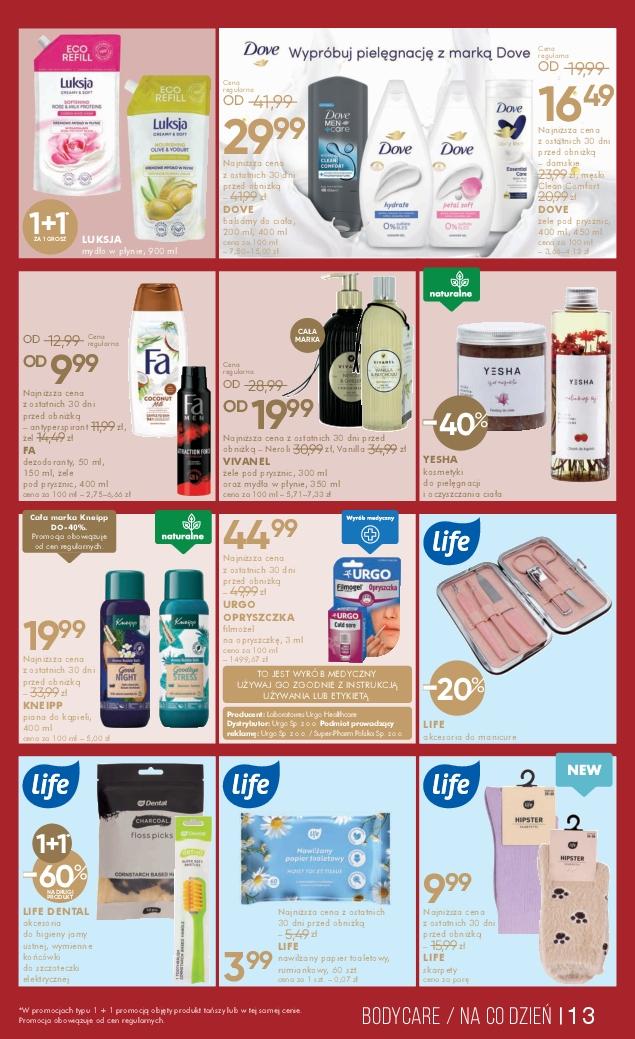 Gazetka promocyjna Superpharm str. 13