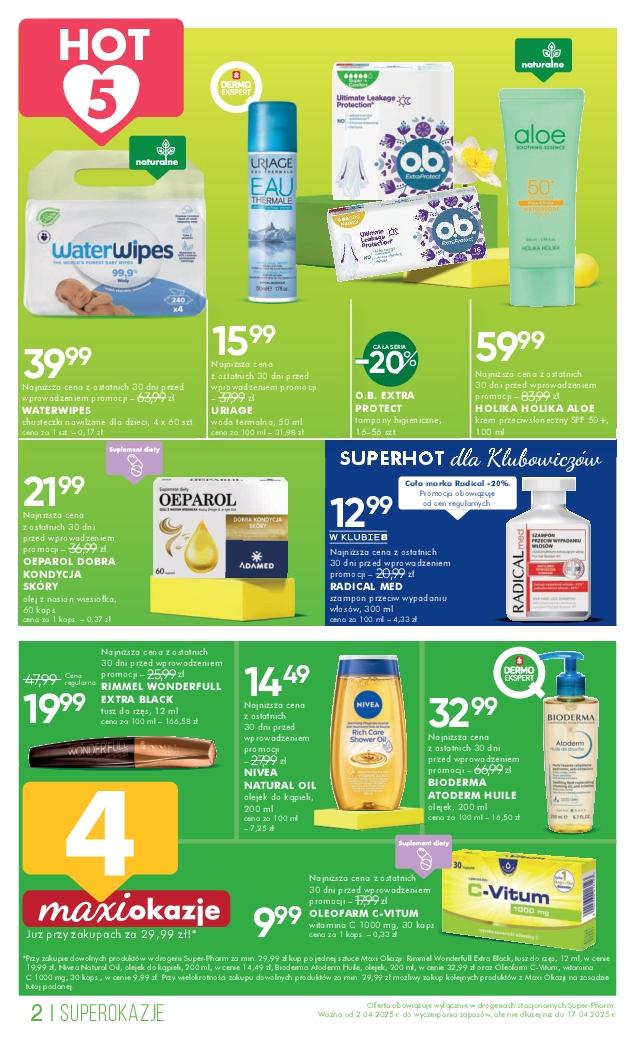 Gazetka promocyjna Superpharm str. 2