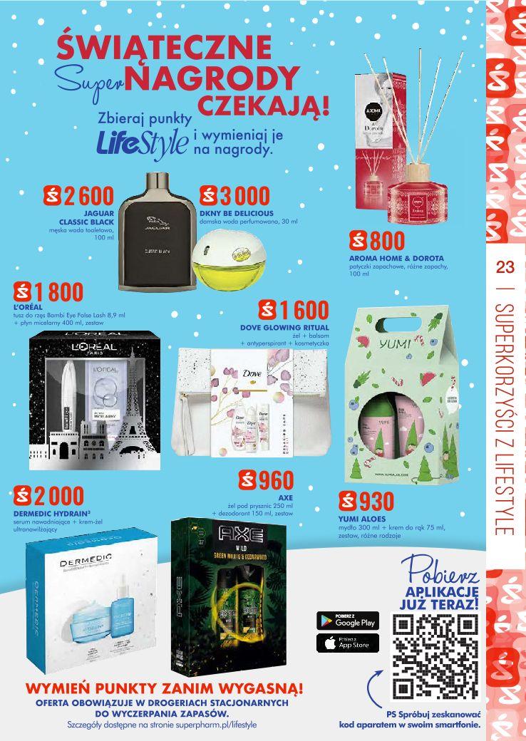 Gazetka promocyjna Superpharm str. 23