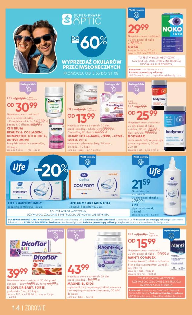 Gazetka promocyjna Superpharm str. 14