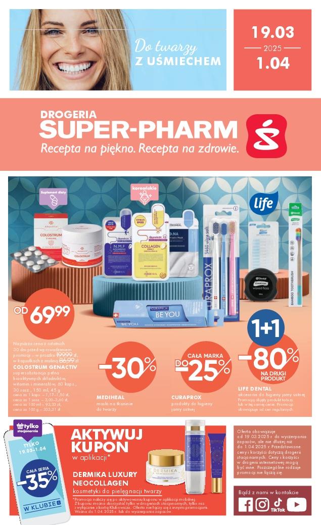 Gazetka promocyjna Superpharm str. 1