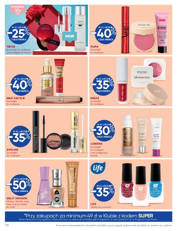 Gazetka promocyjna Superpharm str. 14