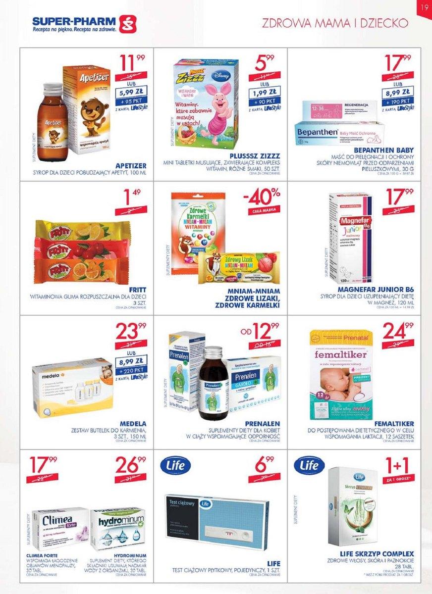 Gazetka promocyjna Superpharm str. 19