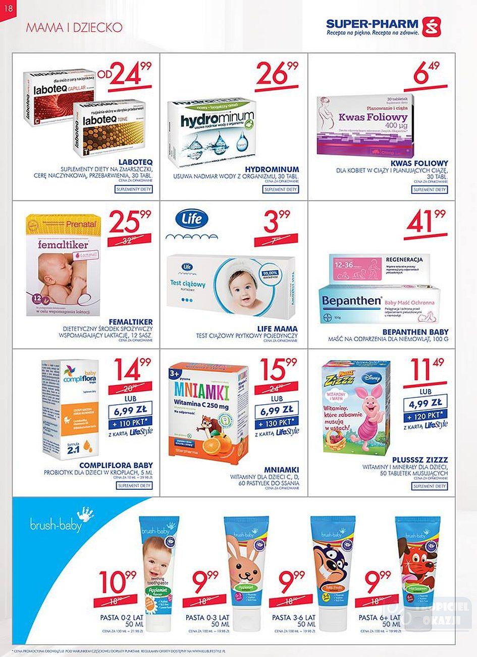 Gazetka promocyjna Superpharm str. 18