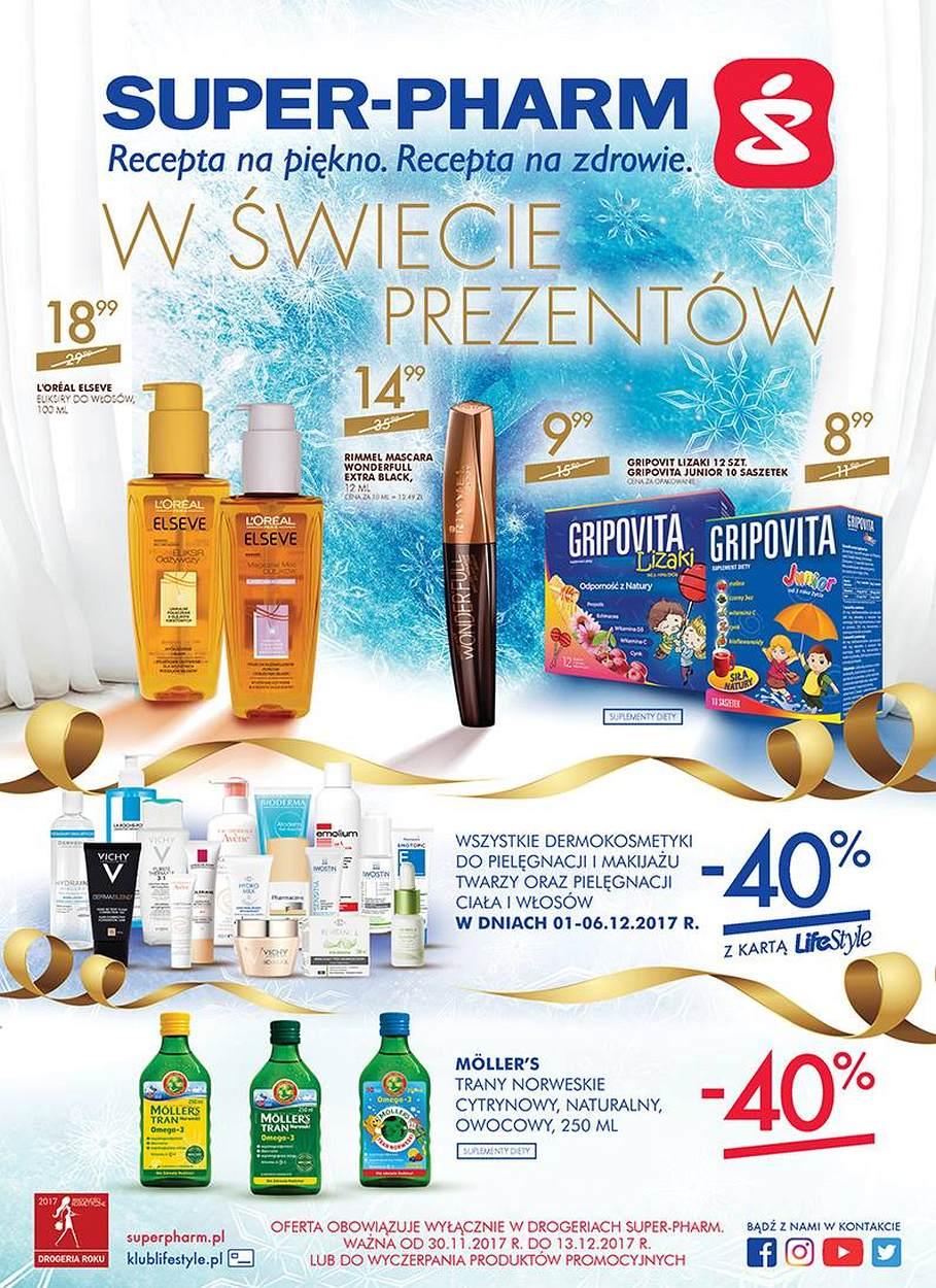 Gazetka promocyjna Superpharm str. 1