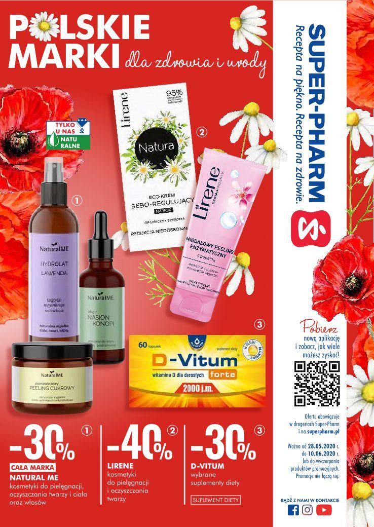 Gazetka promocyjna Superpharm str. 1