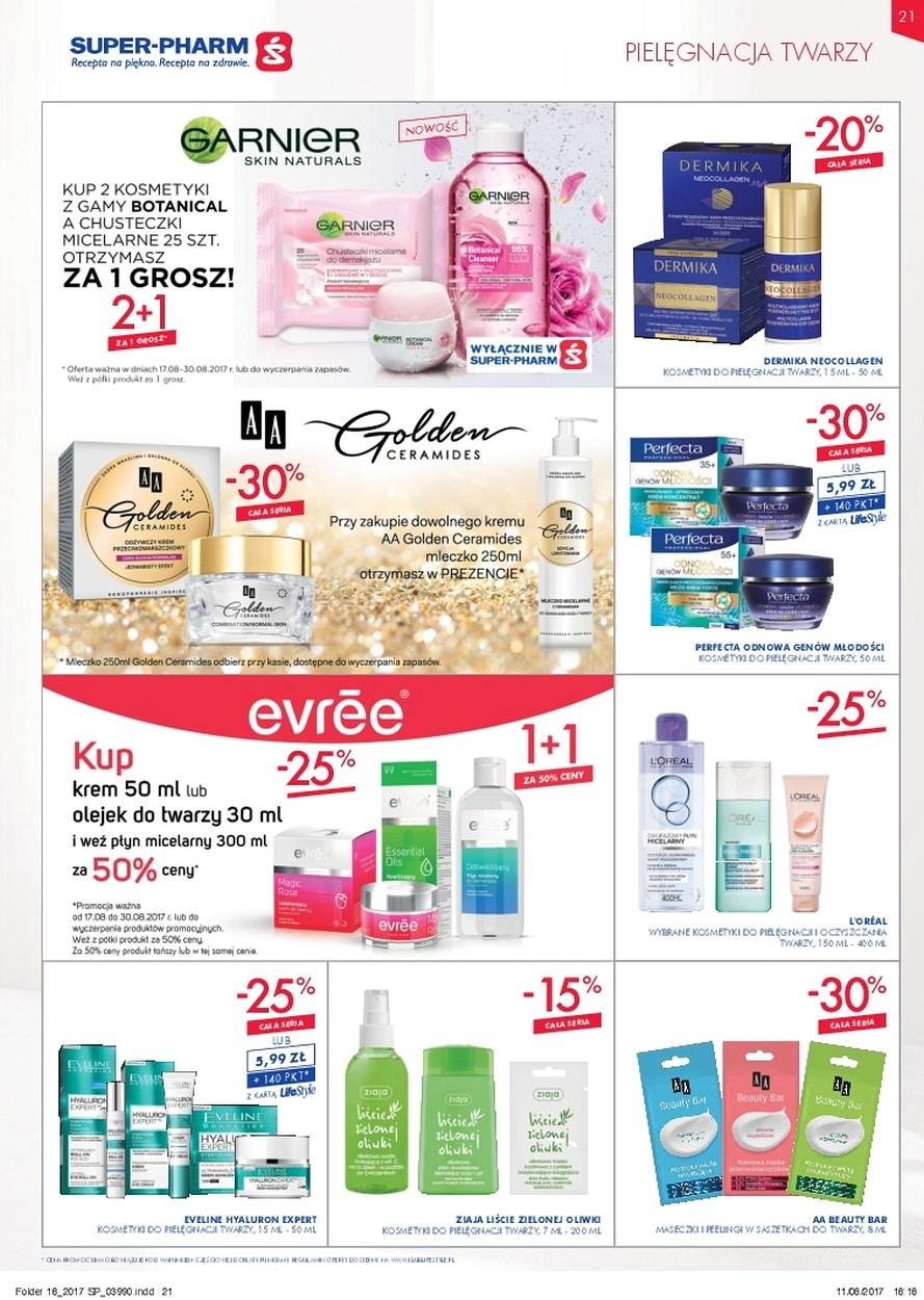 Gazetka promocyjna Superpharm str. 21