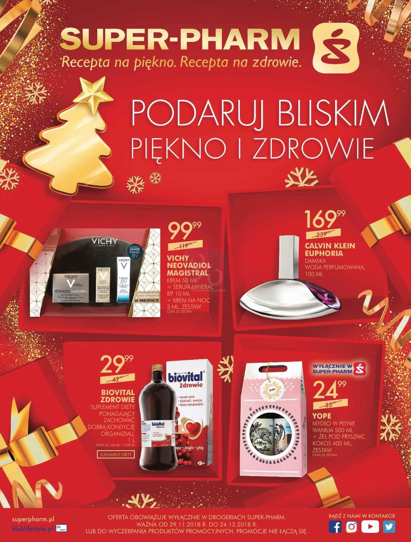 Gazetka promocyjna Superpharm str. 1