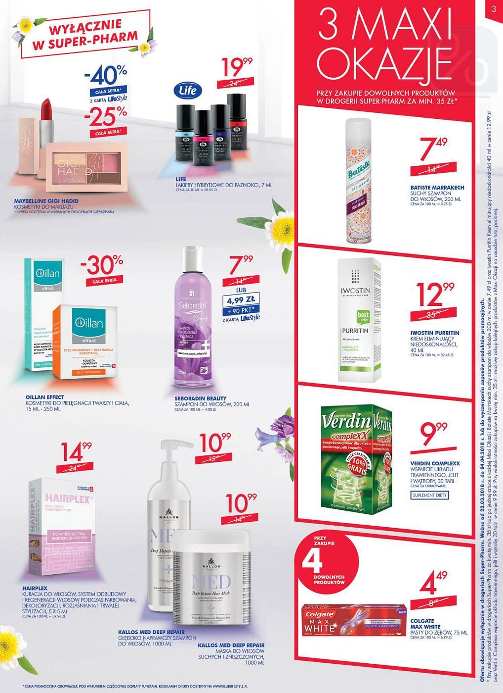 Gazetka promocyjna Superpharm str. 3