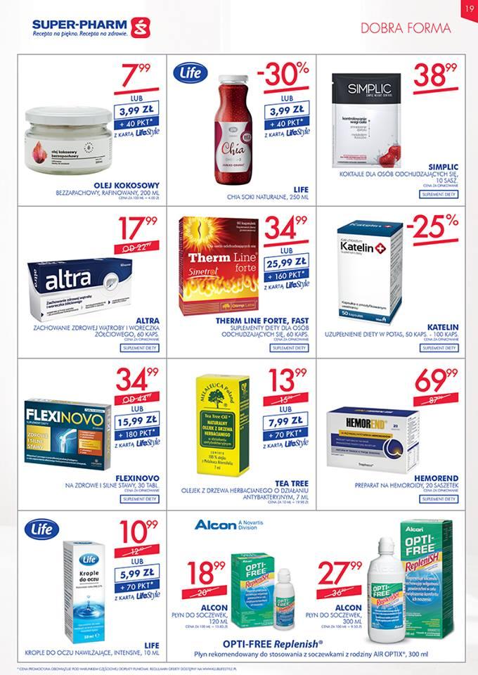 Gazetka promocyjna Superpharm str. 19