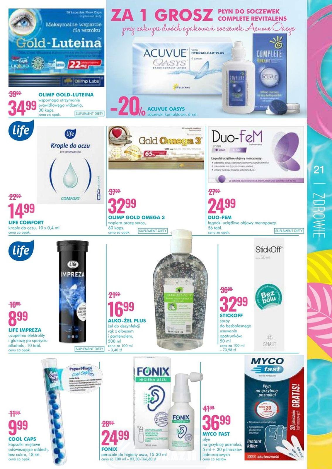 Gazetka promocyjna Superpharm str. 21