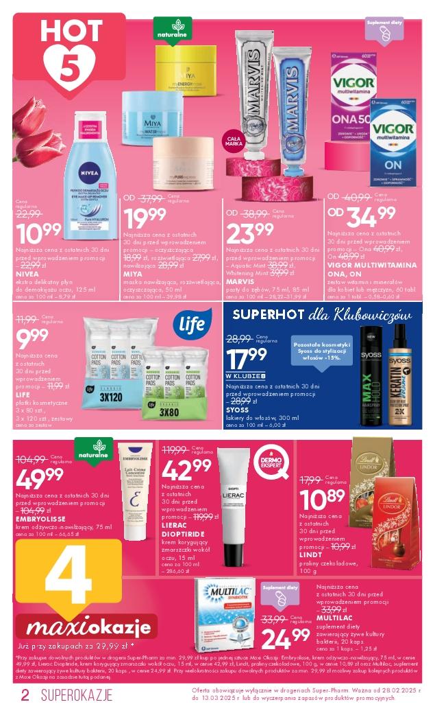 Gazetka promocyjna Superpharm str. 2