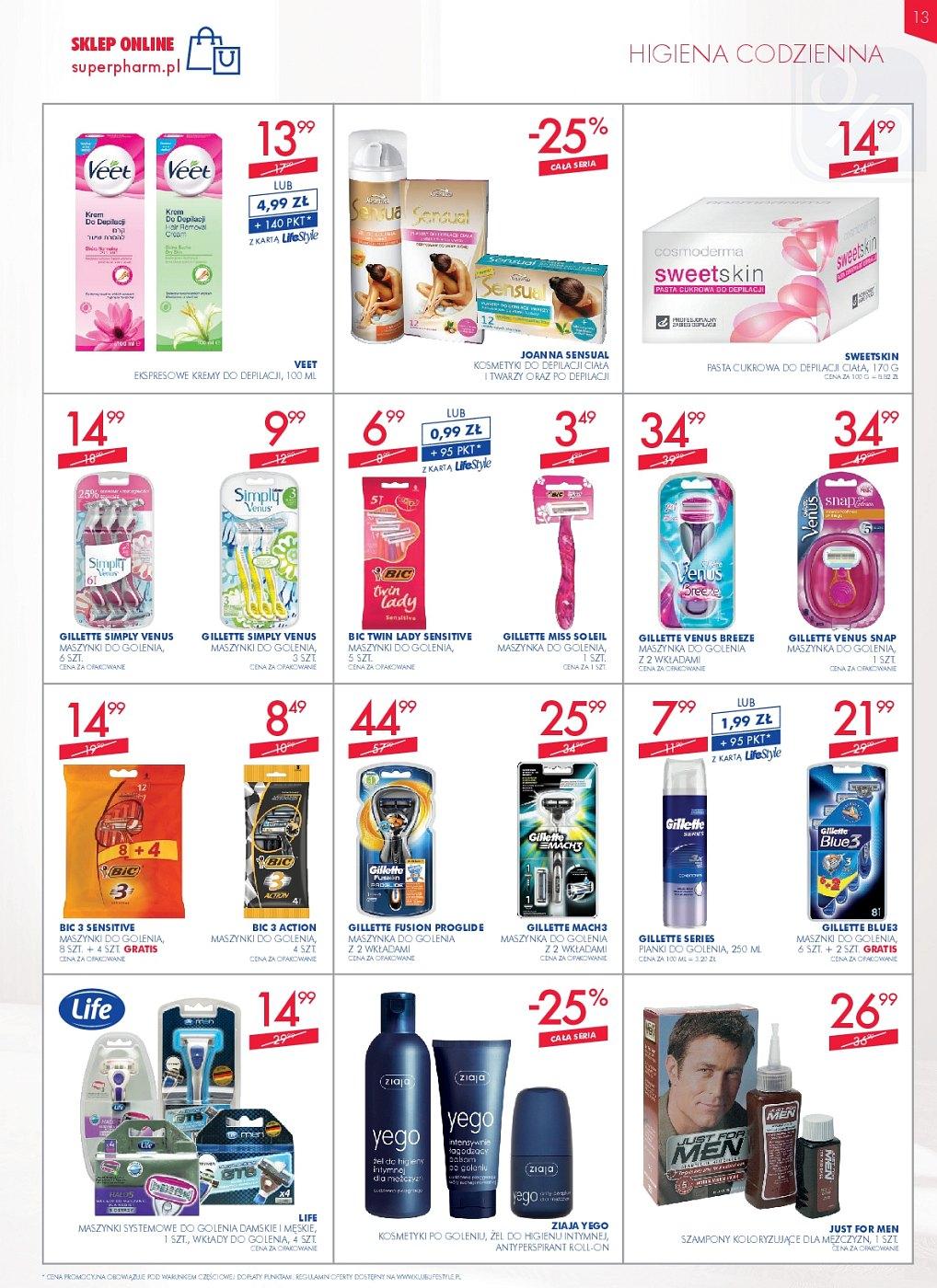 Gazetka promocyjna Superpharm str. 13