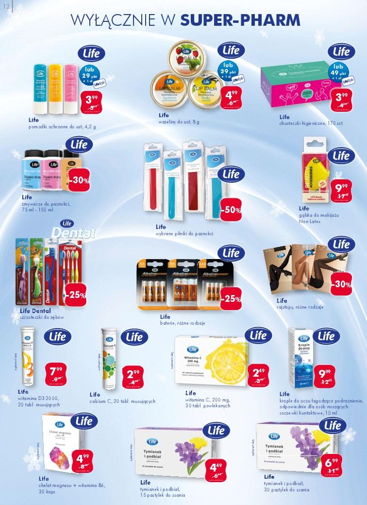 Gazetka promocyjna Superpharm str. 12