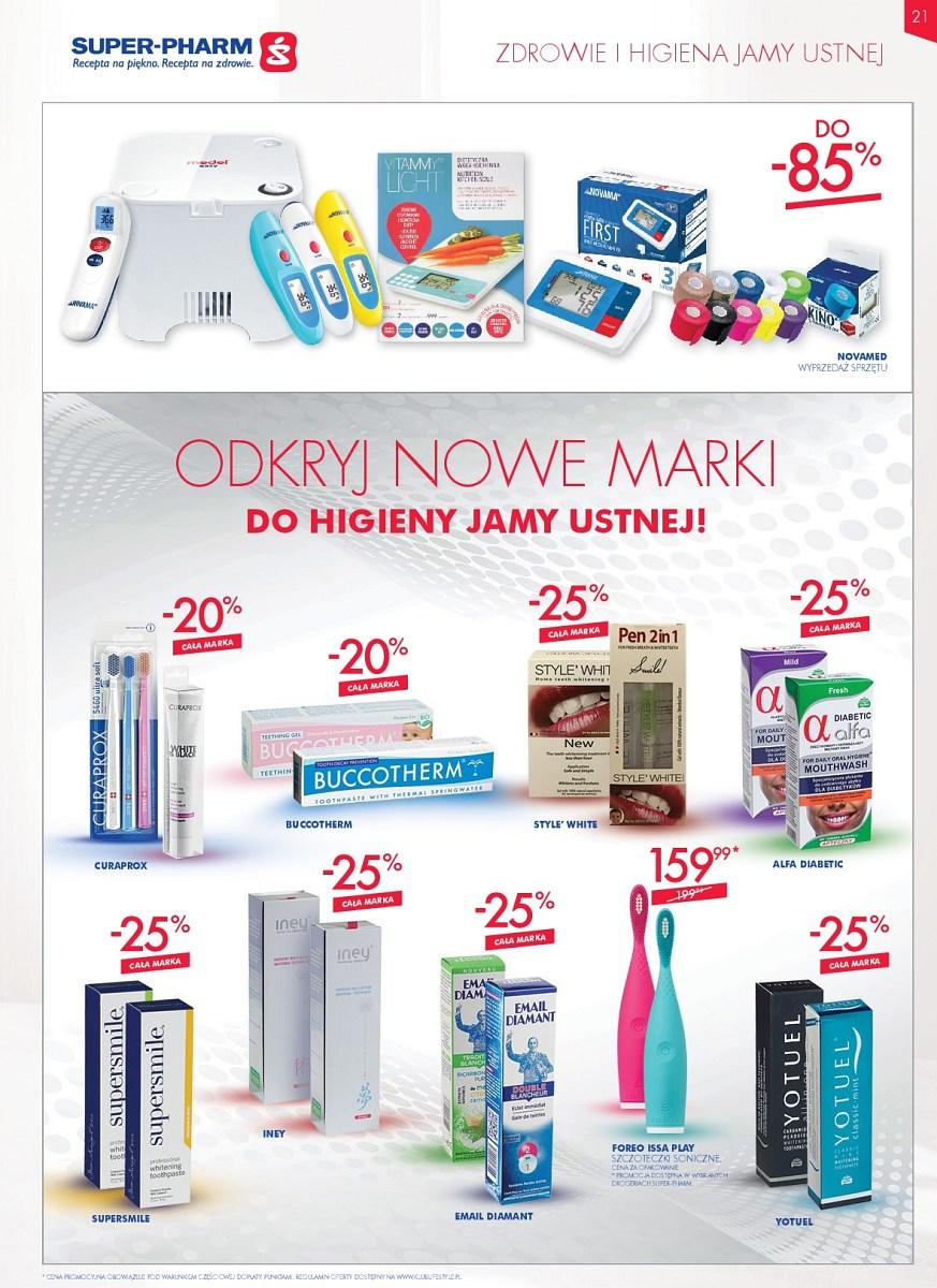 Gazetka promocyjna Superpharm str. 21