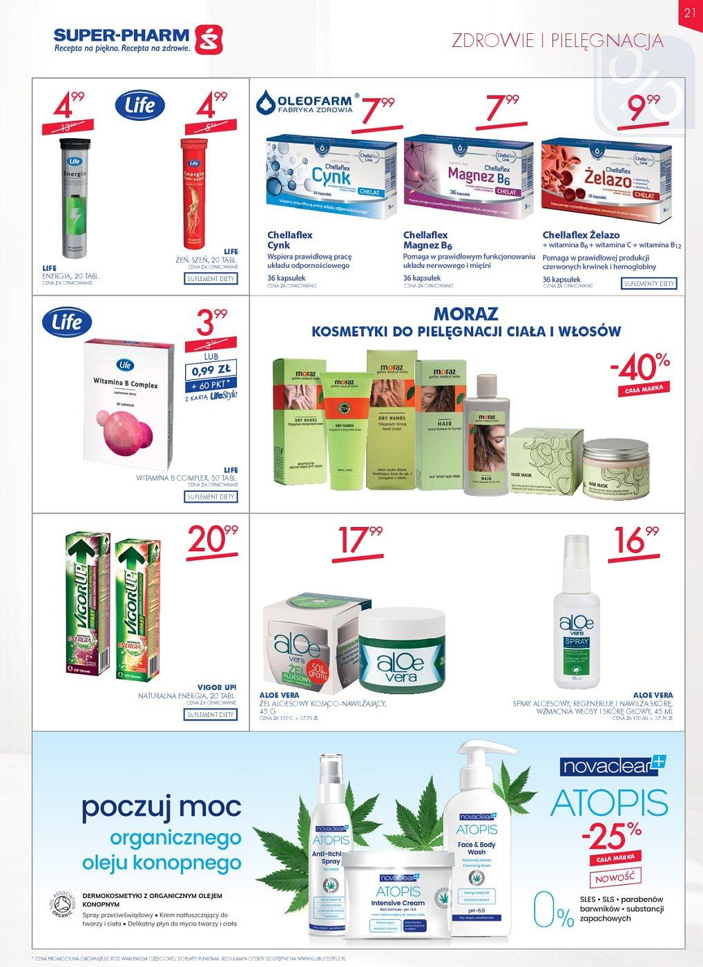 Gazetka promocyjna Superpharm str. 21