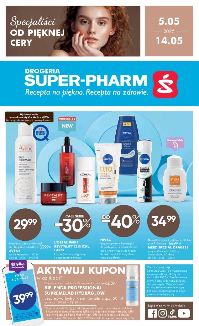 Gazetka promocyjna Superpharm str. 1