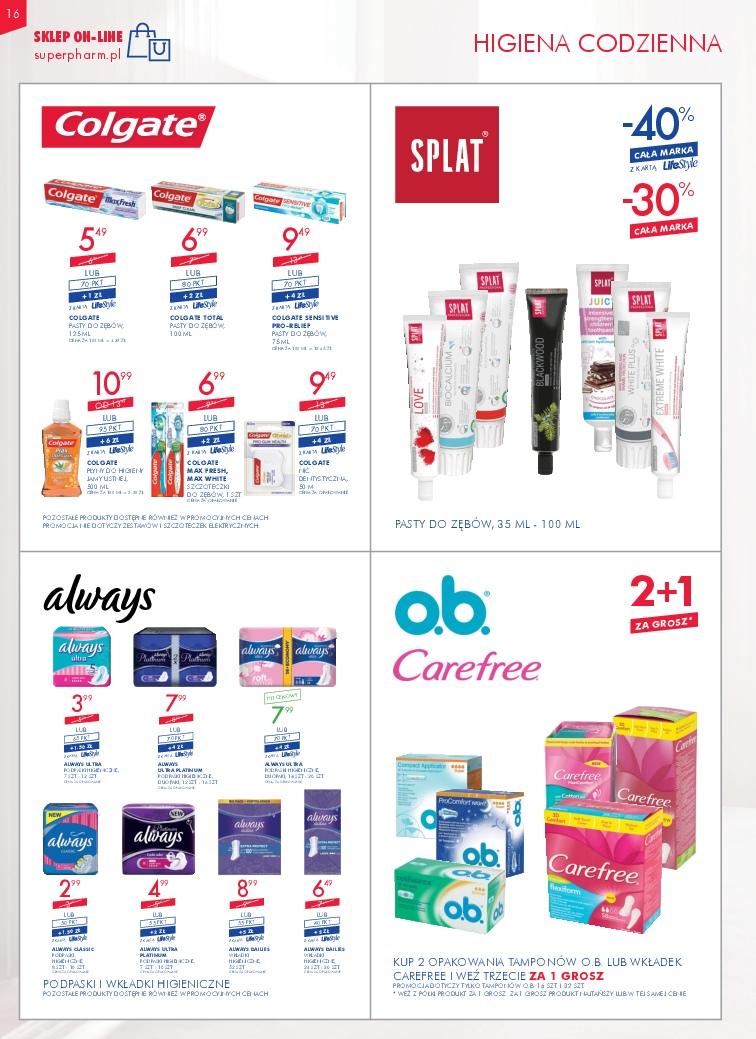 Gazetka promocyjna Superpharm str. 16