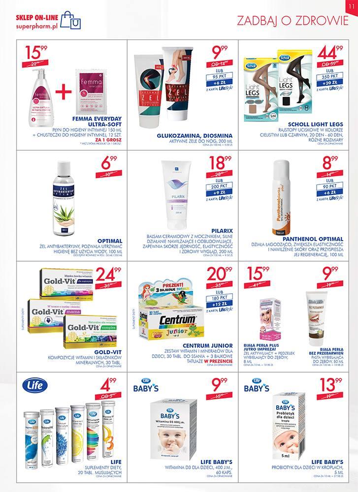 Gazetka promocyjna Superpharm str. 11