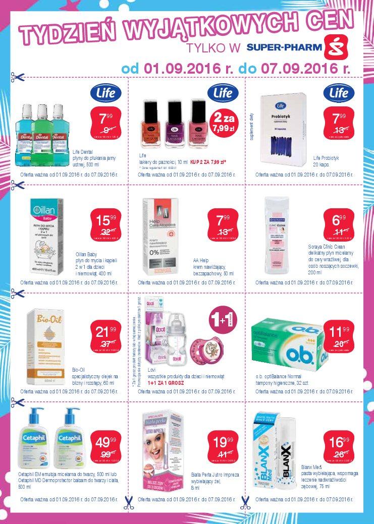 Gazetka promocyjna Superpharm str. 1