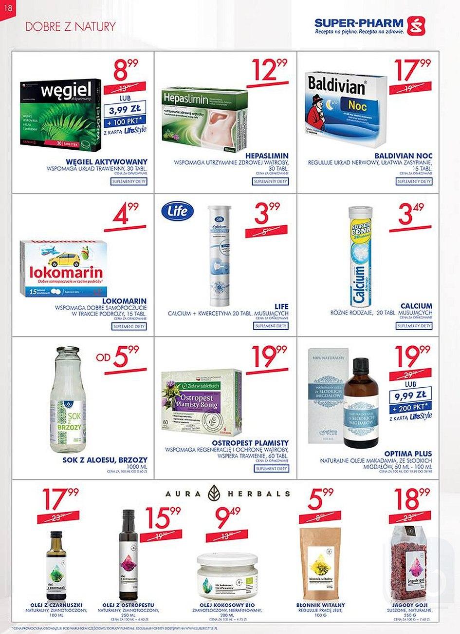 Gazetka promocyjna Superpharm str. 18