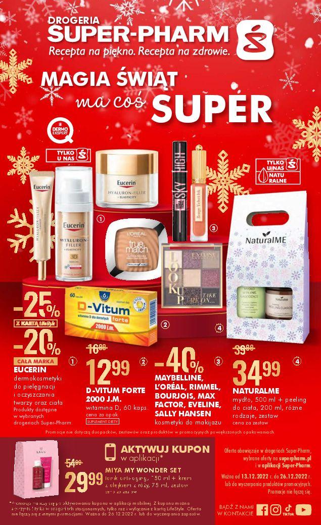 Gazetka promocyjna Superpharm str. 1