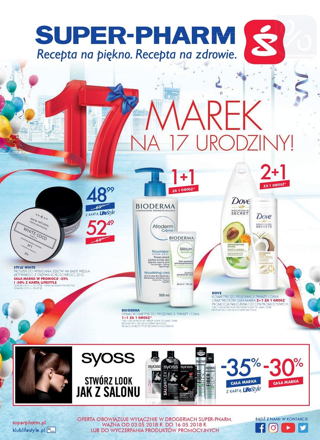 Gazetka promocyjna Superpharm str. 1