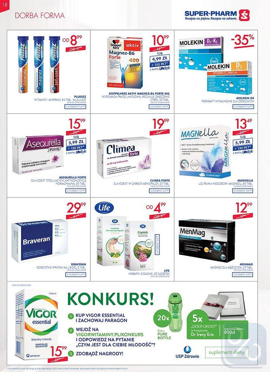 Gazetka promocyjna Superpharm str. 18