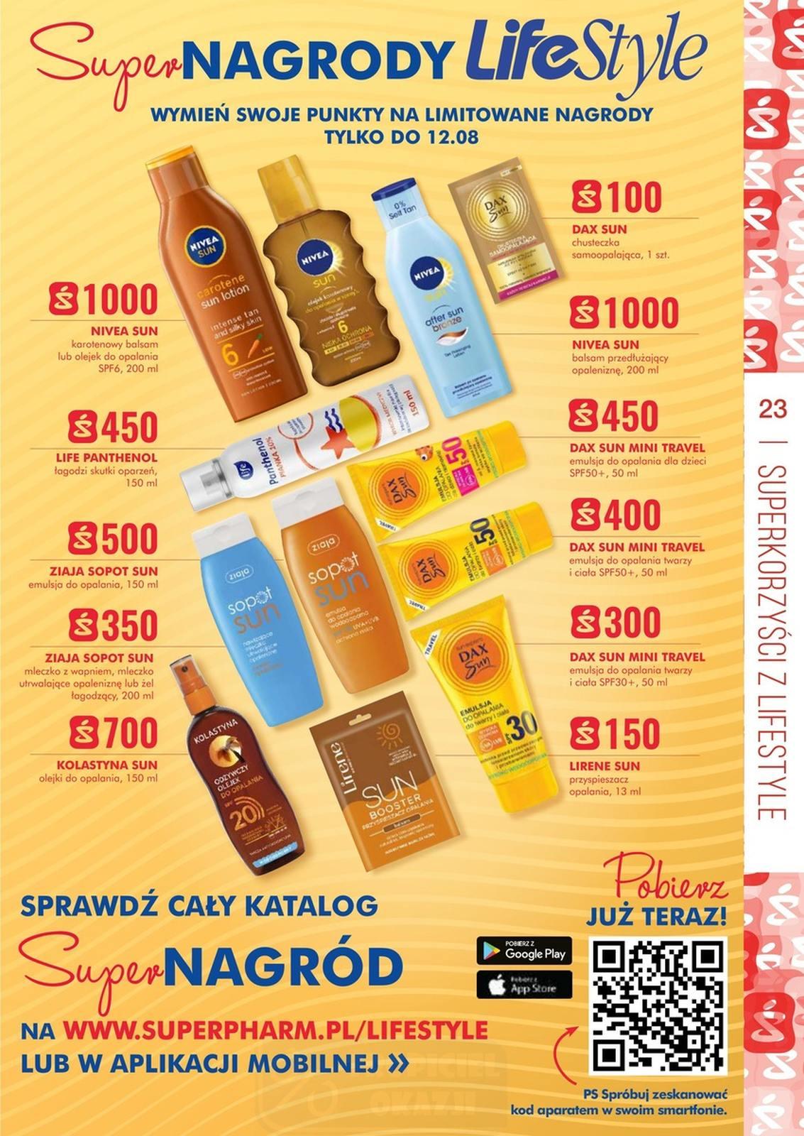 Gazetka promocyjna Superpharm str. 23