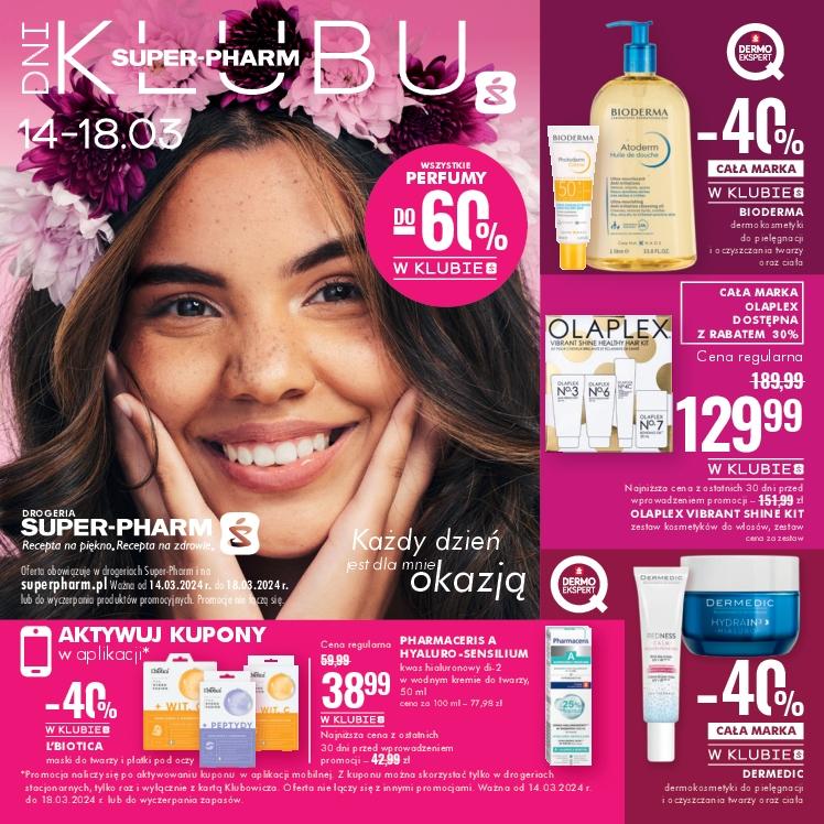 Gazetka promocyjna Superpharm str. 1