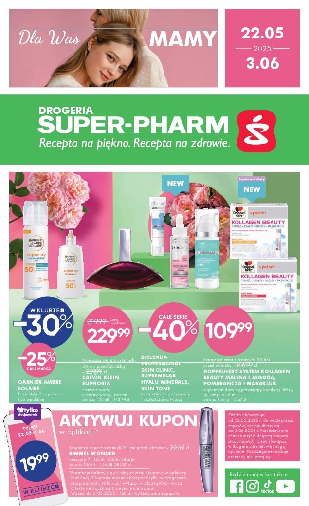 Gazetka promocyjna Superpharm str. 1