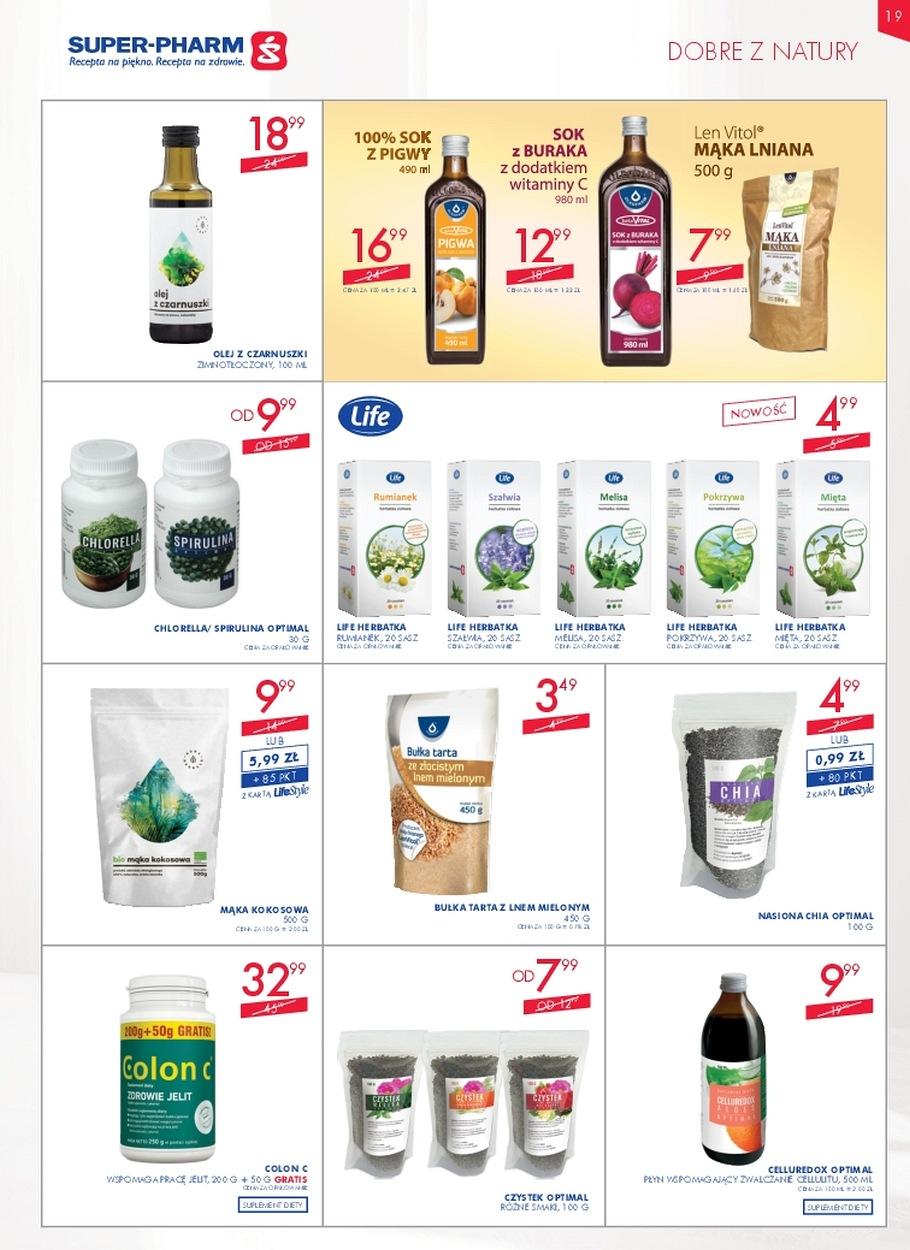 Gazetka promocyjna Superpharm str. 19