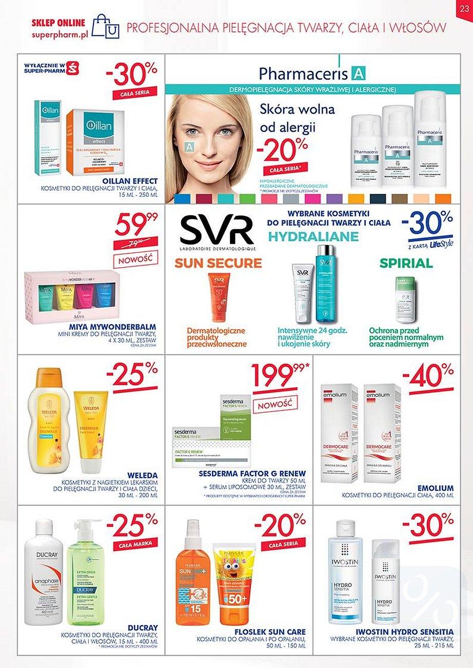 Gazetka promocyjna Superpharm str. 23