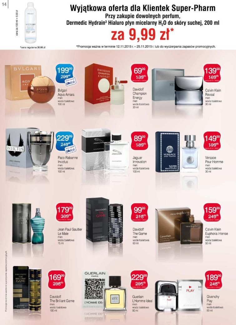 Gazetka promocyjna Superpharm str. 14
