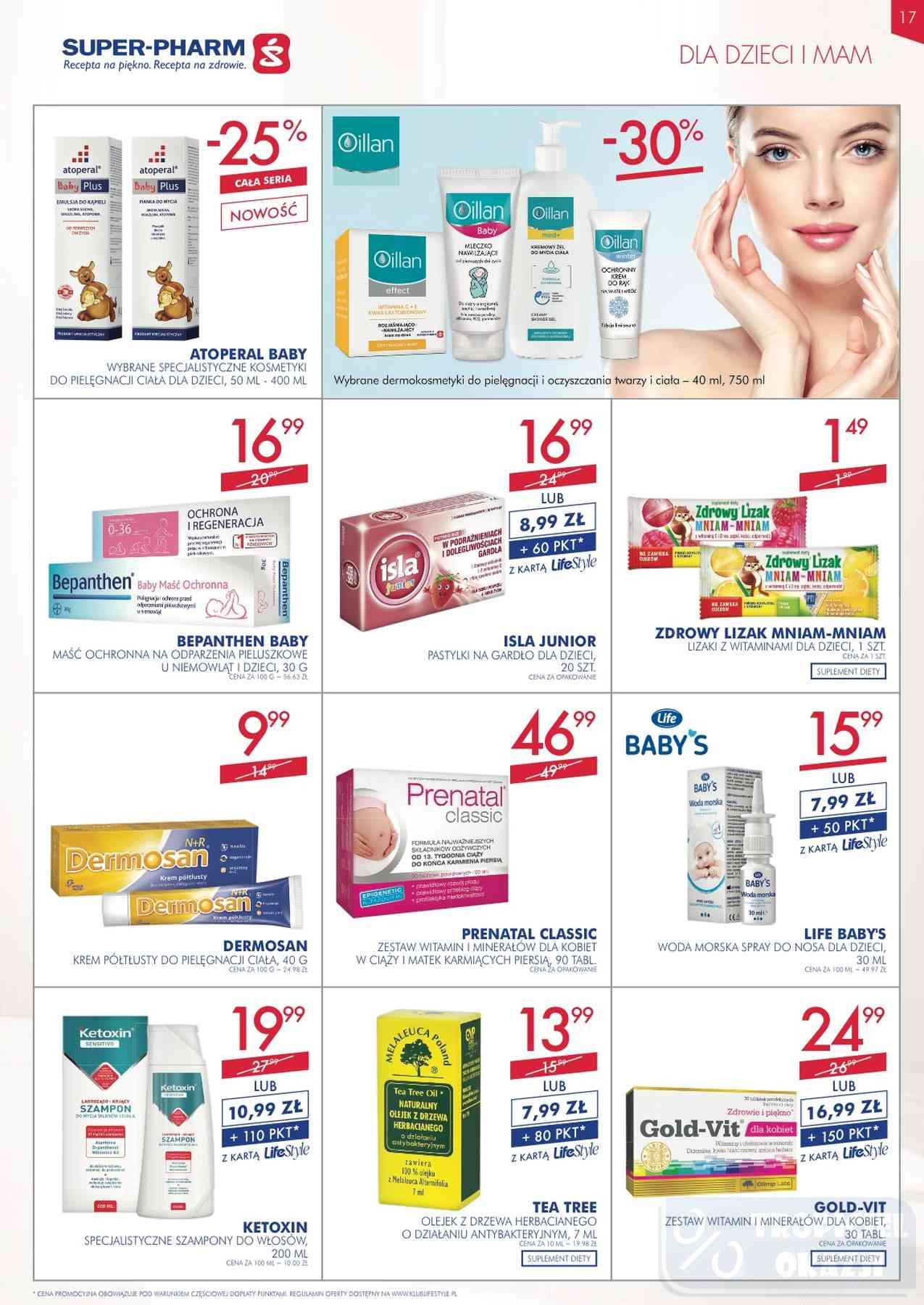 Gazetka promocyjna Superpharm str. 17