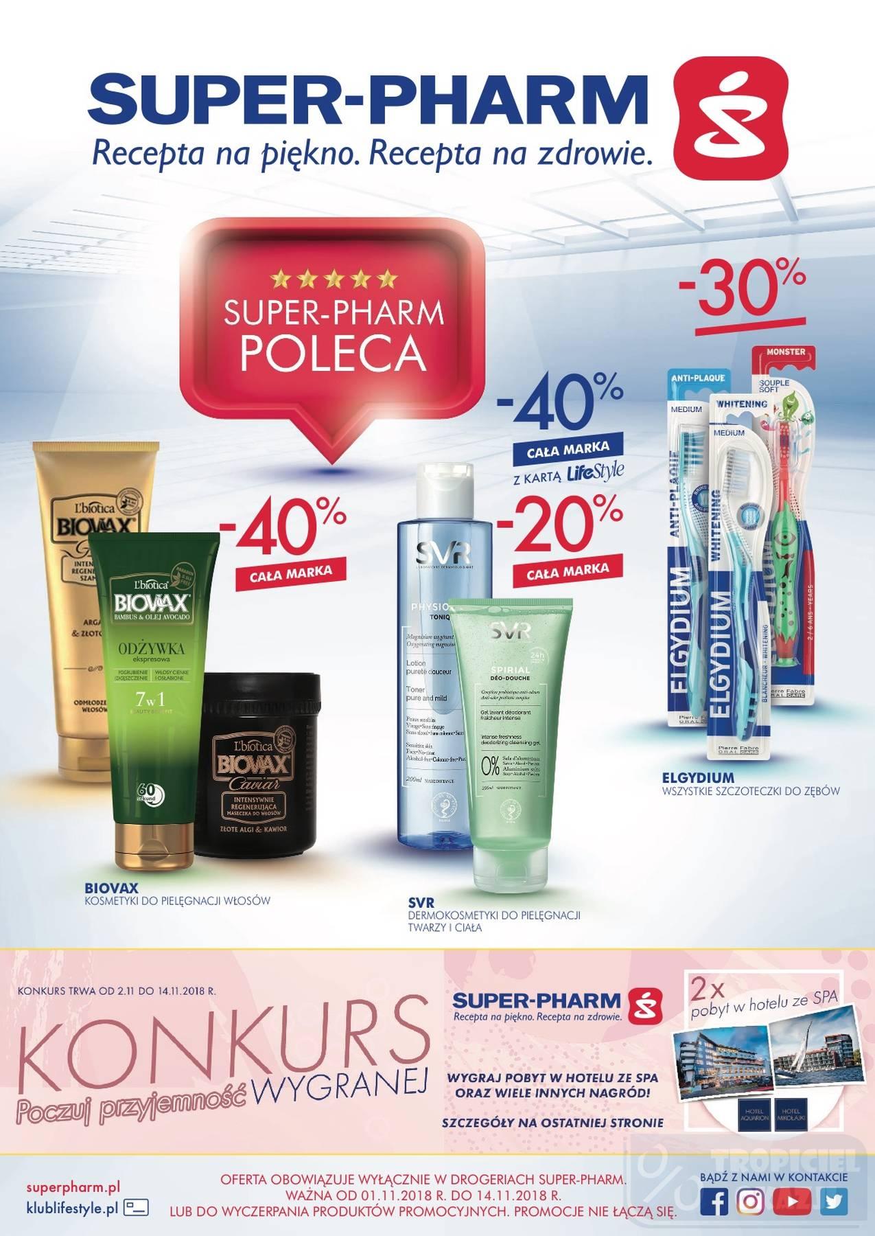 Gazetka promocyjna Superpharm str. 1