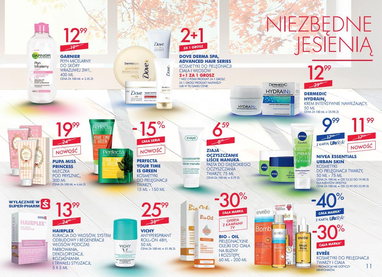 Gazetka promocyjna Superpharm str. 11