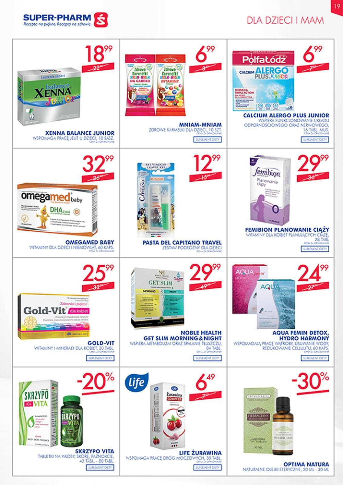 Gazetka promocyjna Superpharm str. 19