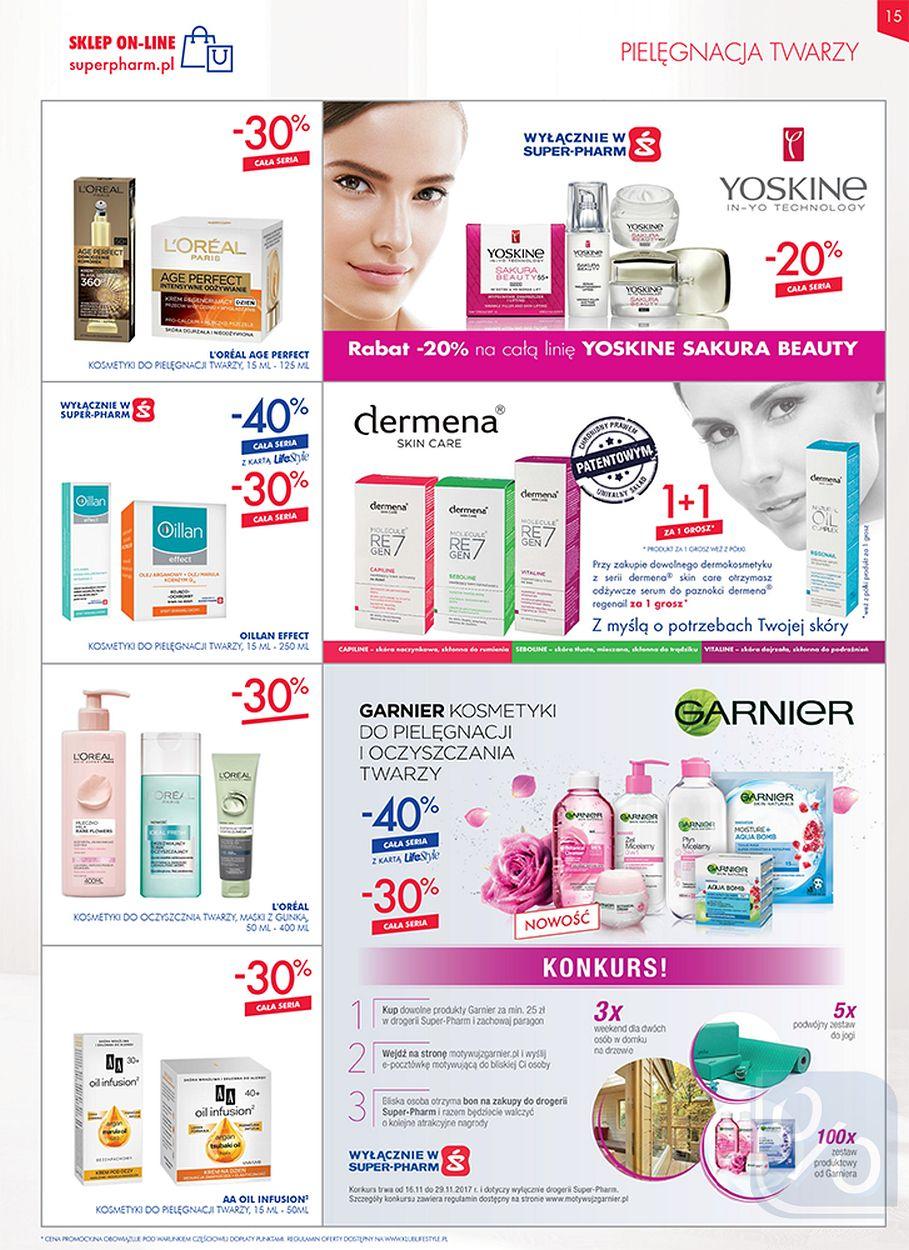 Gazetka promocyjna Superpharm str. 15