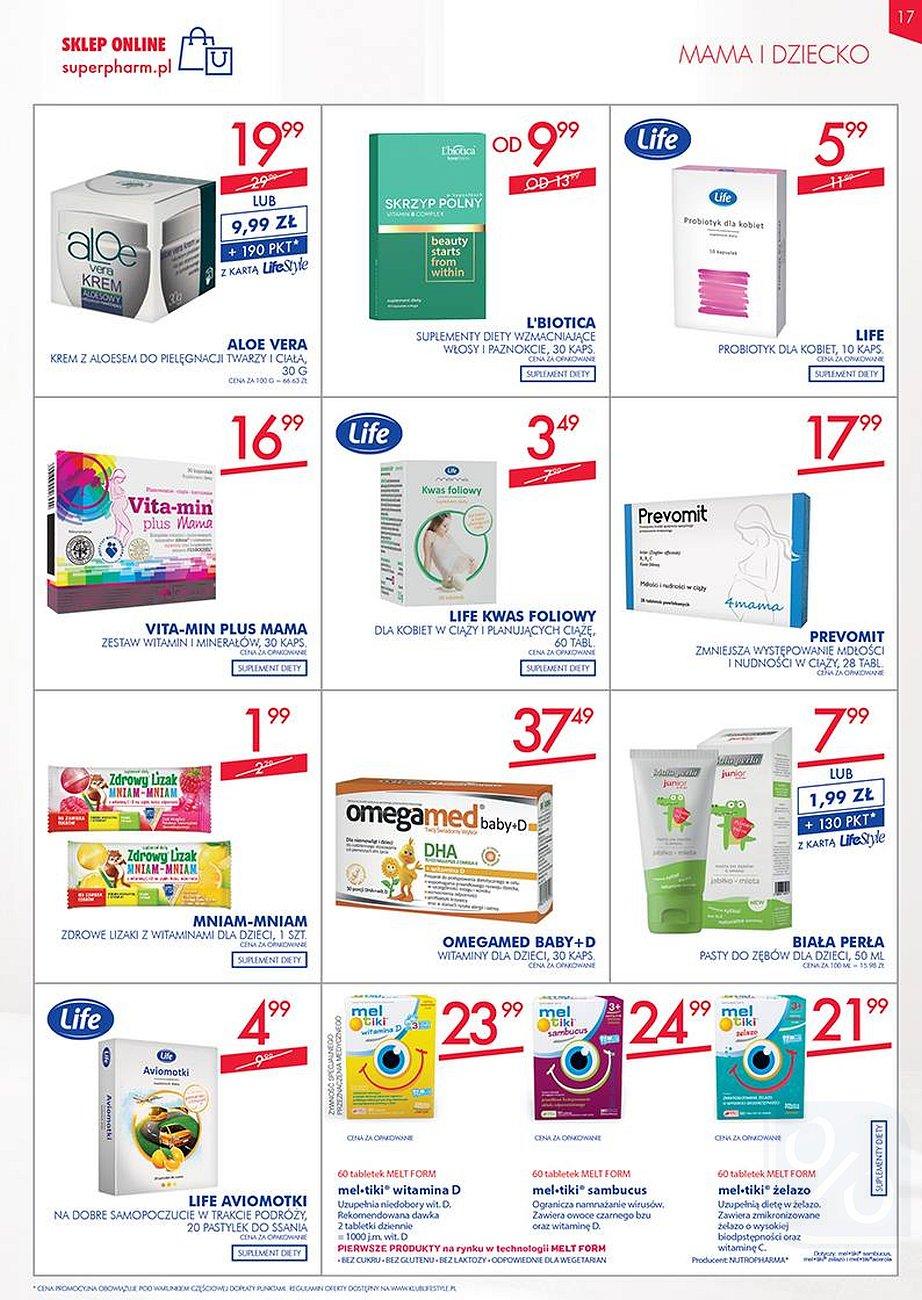 Gazetka promocyjna Superpharm str. 17