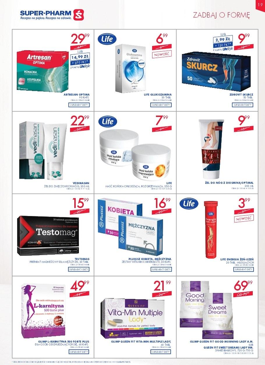 Gazetka promocyjna Superpharm str. 19