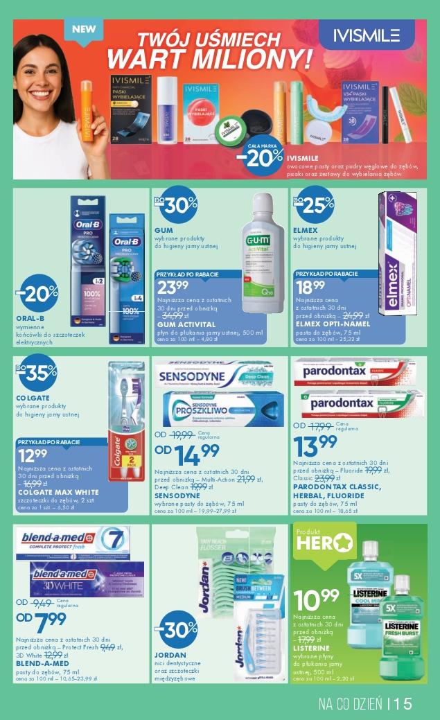 Gazetka promocyjna Superpharm str. 15