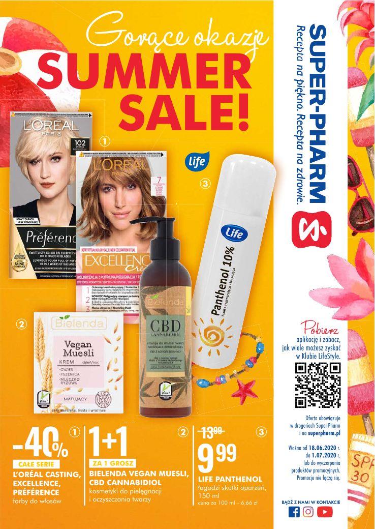Gazetka promocyjna Superpharm str. 1