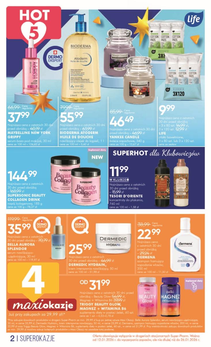 Gazetka promocyjna Superpharm str. 2