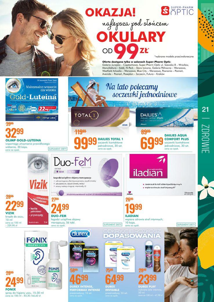 Gazetka promocyjna Superpharm str. 21
