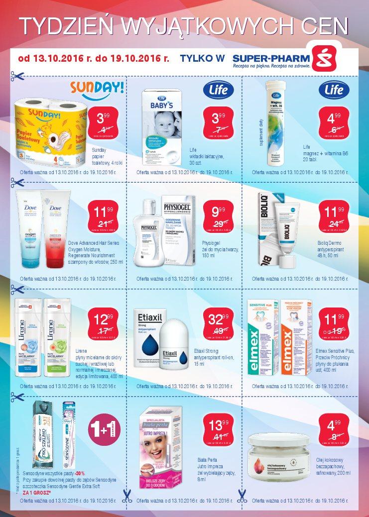 Gazetka promocyjna Superpharm str. 1